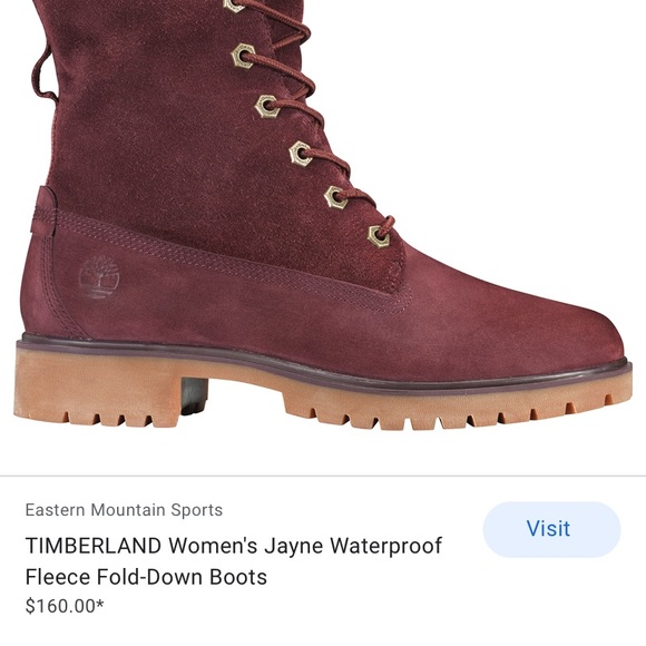 SOLD | Timberland | Suede Fold Over Boots - Picture 8 of 8